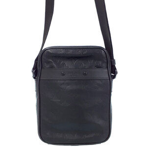 Louis Vuitton Monogram Shadow Black Danube Shoulder Bag